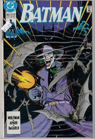 Batman Issue # 451 DC Comics $4.00