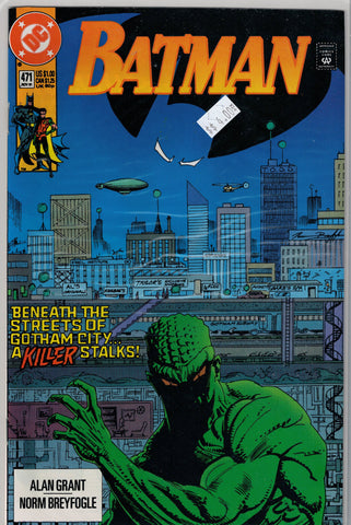 Batman Issue # 471 DC Comics $4.00