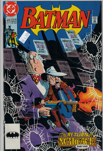 Batman Issue # 475 DC Comics $4.00