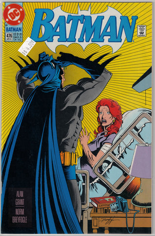Batman Issue # 476 DC Comics $4.00