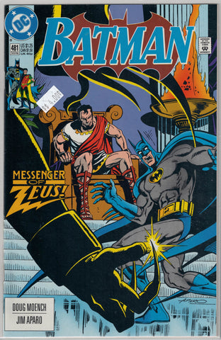 Batman Issue # 481 DC Comics $4.00