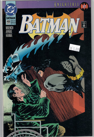 Batman Issue # 499 DC Comics $5.00