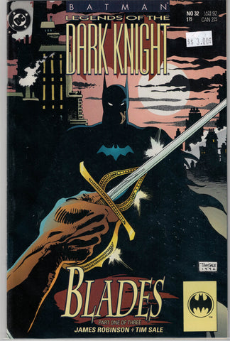 Batman Legends of the Dark Knight Issue #32 DC Comics $3.00