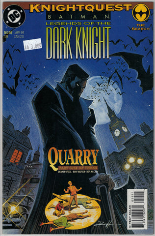 Batman Legends of the Dark Knight Issue #59 DC Comics $3.00