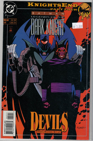 Batman Legends of the Dark Knight Issue #62 DC Comics $3.00