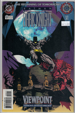 Batman Legends of the Dark Knight Issue #Zero DC Comics $3.00