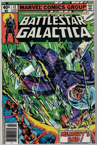 Battlestar Galactica Issue #12 Marvel Comics $10.00