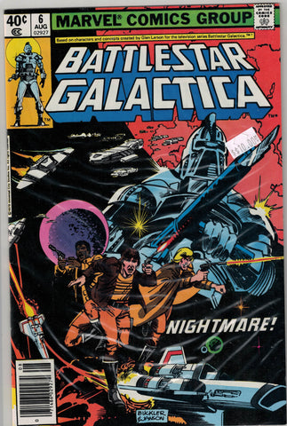 Battlestar Galactica Issue # 6 Marvel Comics $10.00