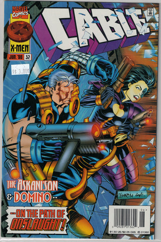 Cable Issue #32 Marvel Comics $3.00