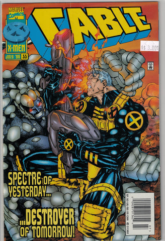 Cable Issue #33 Marvel Comics $3.00