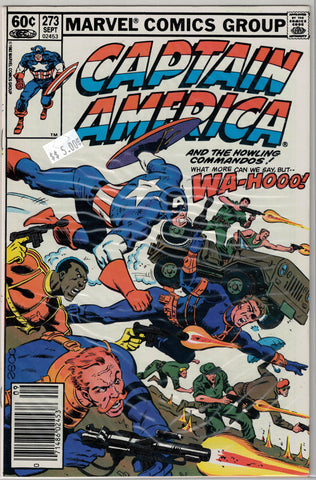 Captain America Issue #273 Marvel Comics $5.00