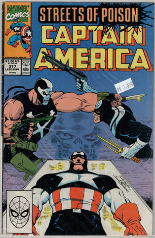 Captain America Issue #377 Marvel Comics $3.00