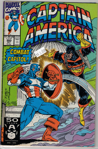 Captain America Issue #393 Marvel Comics $3.00