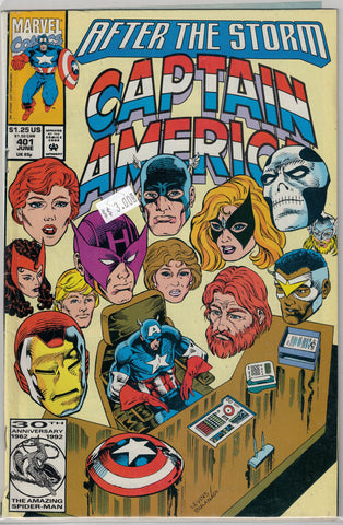 Captain America Issue #401 Marvel Comics $3.00