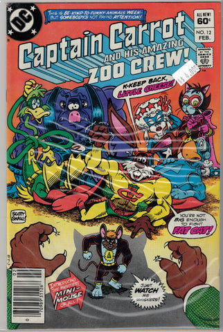 Captain Carrot and His Amazing Zoo Crew Issue #12 DC Comics $4.00