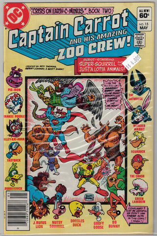 Captain Carrot and His Amazing Zoo Crew Issue #15 DC Comics $4.00