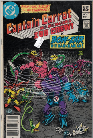 Captain Carrot and His Amazing Zoo Crew Issue # 7 DC Comics $4.00