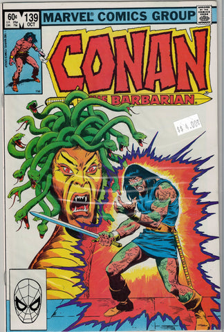 Conan The Barbarian Issue #139 Marvel Comics $4.00