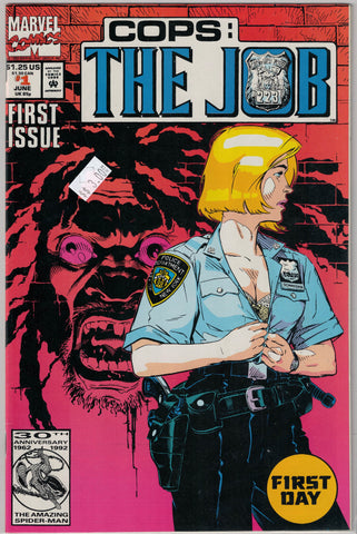 Cops: The Job Issue # 1 Marvel Comics $3.00