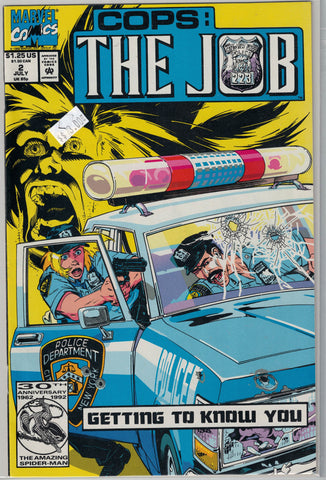 Cops: The Job Issue # 2 Marvel Comics $3.00