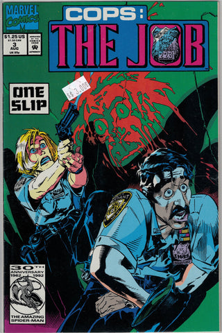 Cops: The Job Issue # 3 Marvel Comics $3.00