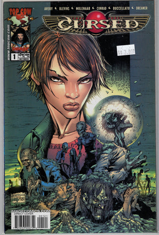 Cursed Issue # 1 (Cover w/price in upper left corner) Image/Top Cow Comics $3.00
