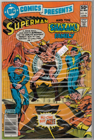 DC Comics Presents Issue # 34  $6.00