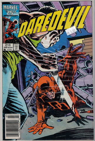 Daredevil Issue # 240 Marvel Comics $3.00