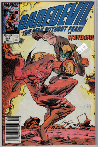 Daredevil Issue # 249 Marvel Comics $6.00