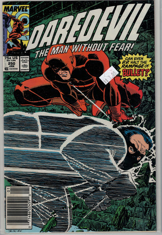 Daredevil Issue # 250 Marvel Comics $3.00
