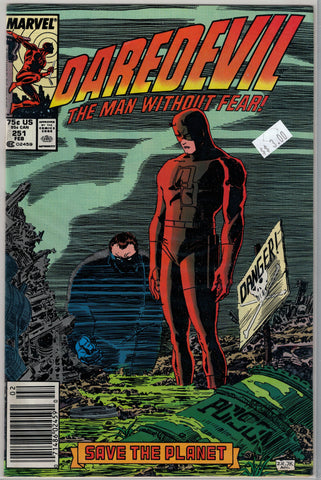 Daredevil Issue # 251 Marvel Comics $3.00