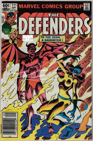 Defenders Issue # 111 Marvel Comics  $3.00