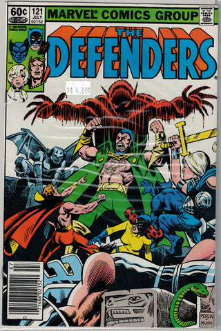 Defenders Issue # 121 Marvel Comics $4.00