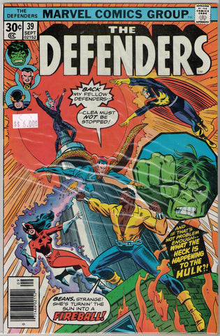 Defenders Issue #  39 Marvel Comics $6.00