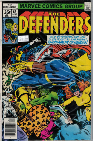 Defenders Issue #  63 Marvel Comics $4.00