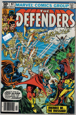 Defenders Issue #  97 Marvel Comics  $3.00