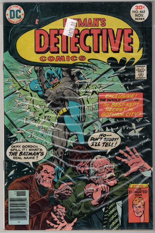 Detective (Batman) Issue # 465 DC Comics  $28.00