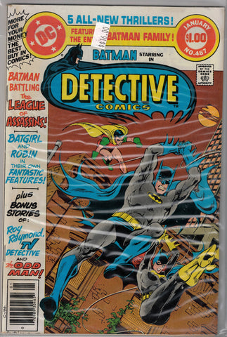Detective (Batman) Issue # 487 DC Comics  $16.00