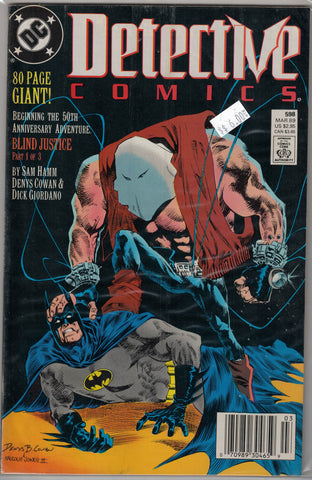 Detective (Batman) Issue # 598 DC Comics $6.00