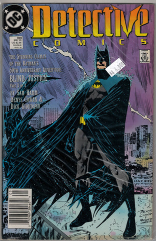 Detective (Batman) Issue # 600 DC Comics $6.00