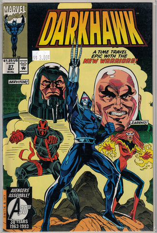 Darkhawk Issue # 27 Marvel Comics  $3.00
