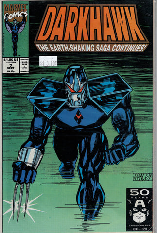 Darkhawk Issue #  7 Marvel Comics  $3.00