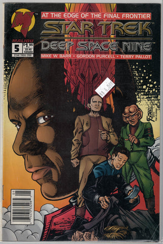 Star Trek Deep Space Nine Issue # 5 Malibu Comics $4.00
