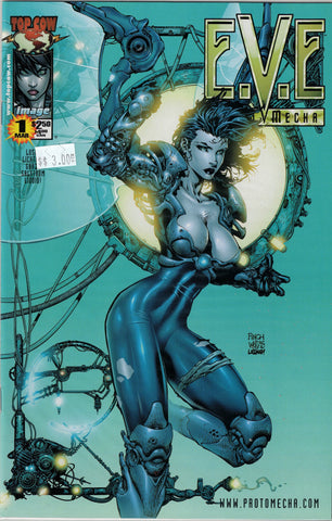 EVE Proto Mecha Issue 1 (Light Blue Cover) Image/Top Cow Comics  $3.00