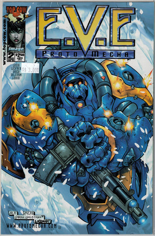 EVE Proto Mecha Issue 2 (Mech/Robot on Cover) Image/Top Cow Comics  $3.00