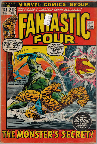 Fantastic Four Issue # 125 Marvel Comics  $8.00