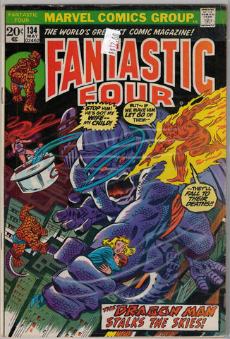 Fantastic Four Issue # 134 Marvel Comics $12.00