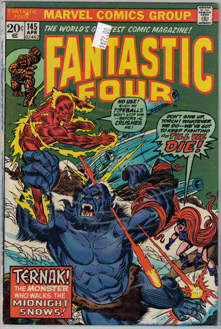 Fantastic Four Issue # 145 Marvel Comics  $22.00