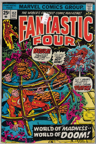 Fantastic Four Issue # 152 Marvel Comics  $9.00