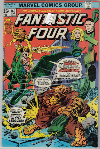 Fantastic Four Issue # 160 Marvel Comics  $9.00